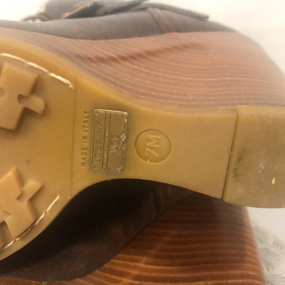 Ugg shearling wedge boots - Picture 8 of 10